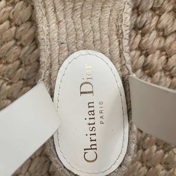 Christian Dior Espadrille Platform Sandal. NIB. 38 eu - Picture 7 of 12